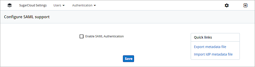 Screenshot of SugarIdentity, picture4